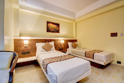 Hotel Deepali Executive | 2 Single Separate Bed 